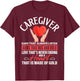Caregiver Definition Caretaker Nursing Expert Caregiving T-Shirt - T-Shirt | Maroon