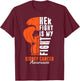 Her Fight Is My Fight Kidney Cancer Awareness Day Supporter T-Shirt - T-Shirt | Maroon