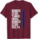 Romeo Echo Tango India Romeo Echo Delta Retired Military T-Shirt - T-Shirt | Maroon