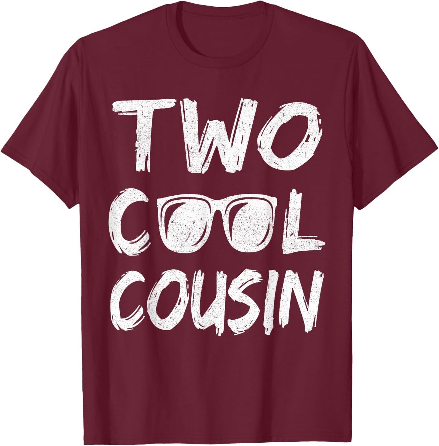 Cousin Of The Birthday Boy Two Cool 2nd Bday Family Matching T-Shirt - T-Shirt | Maroon