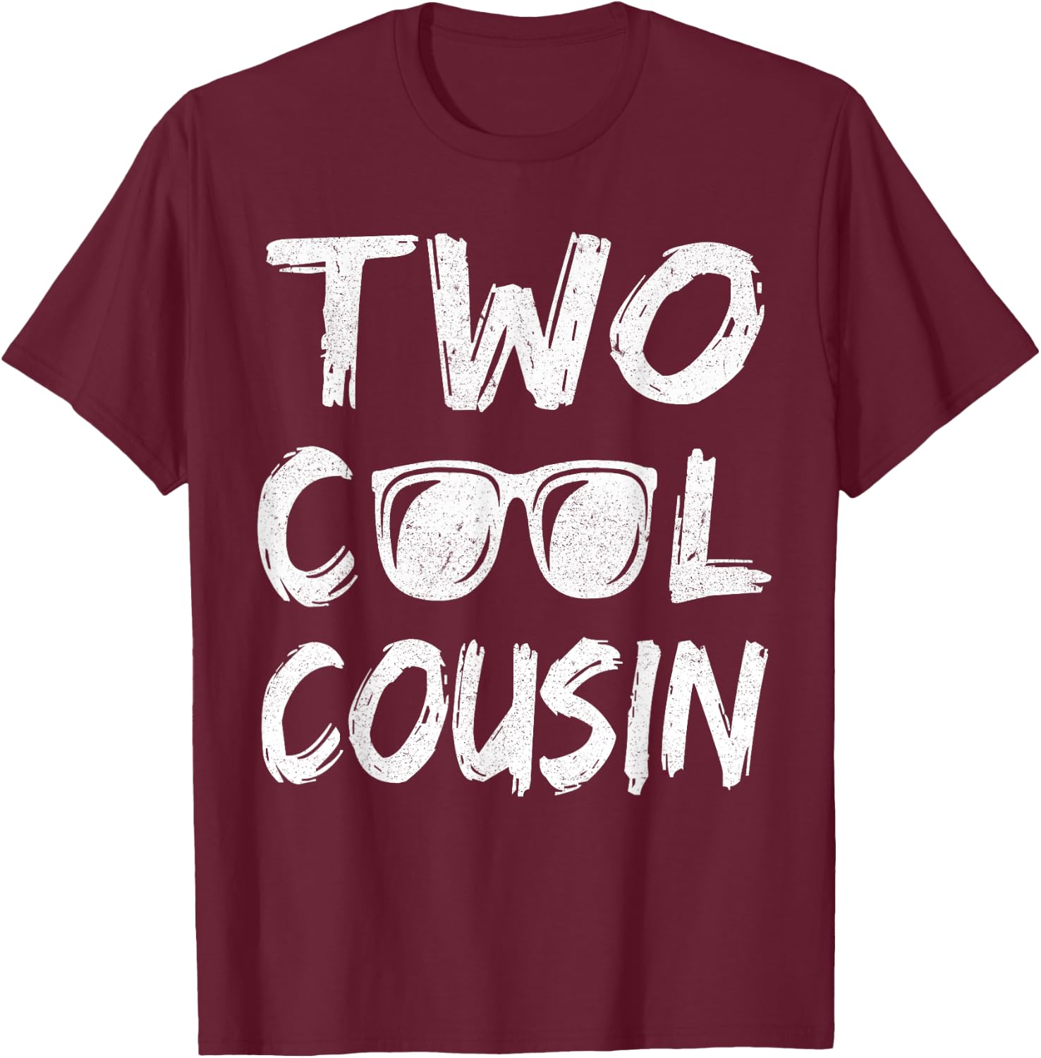 Cousin Of The Birthday Boy Two Cool 2nd Bday Family Matching T-Shirt - T-Shirt | Maroon