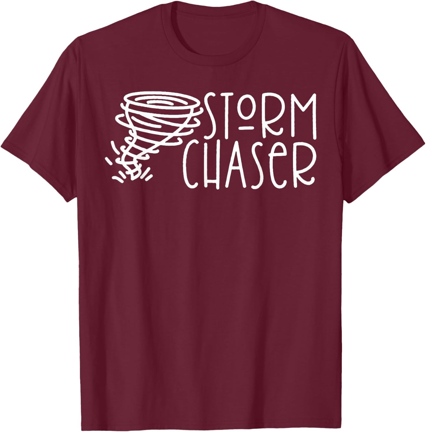 Storm Chaser & Two-nado Mama and Me 2nd Birthday Tornado T-Shirt - T-Shirt | Maroon