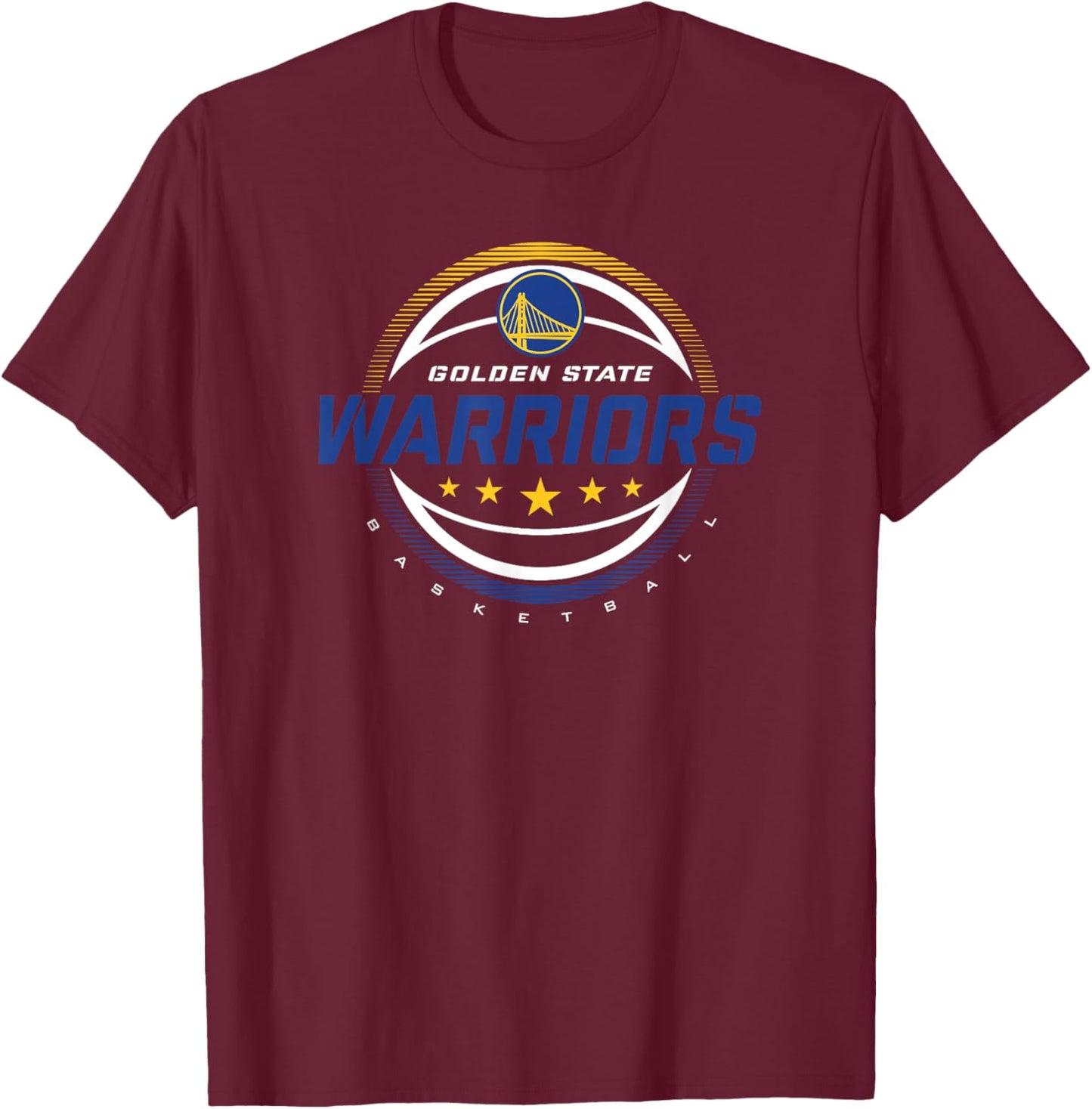 NBA Golden State Warriors The Rock T-Shirt - T-Shirt | Maroon