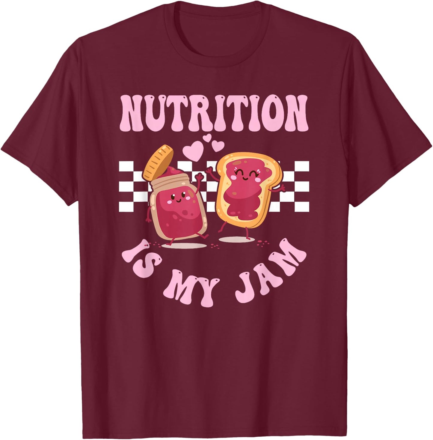 Dietitian Nutrition Nutritionist Dietary Expert T-Shirt - T-Shirt | Maroon
