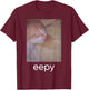 Eepy Cat Meme T-Shirt - T-Shirt | Maroon