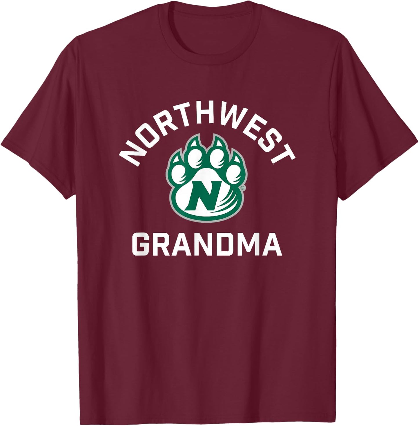 Northwest Missouri State Bearcats Arched Grandma T-Shirt - T-Shirt | Maroon