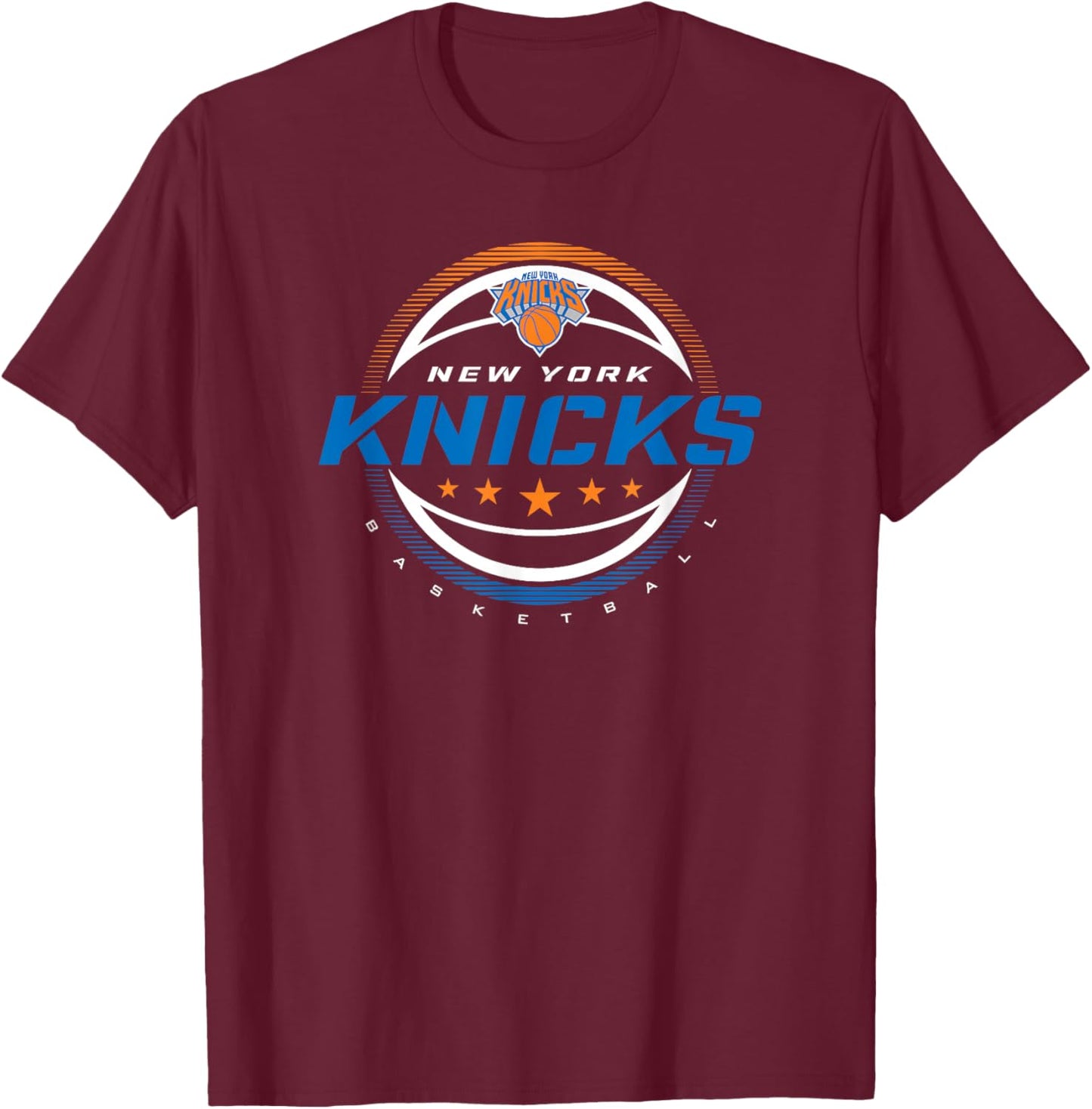 NBA New York Knicks The Rock T-Shirt - T-Shirt | Maroon