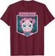 Pokémon 039 Jigglypuff Outdoor Adventures Forest Park Badge T-Shirt - T-Shirt | Maroon