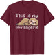 This is My Sexy Lingerie Night Costume for Wife T-Shirt - T-Shirt | Maroon