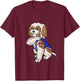 Shih Tzu Dog Love Dad Puppy Owner Men Women Kids T-Shirt - T-Shirt | Maroon