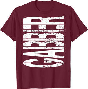 GABBER. I love Techno music. Techno raver and electronic T-Shirt - T-Shirt | Maroon