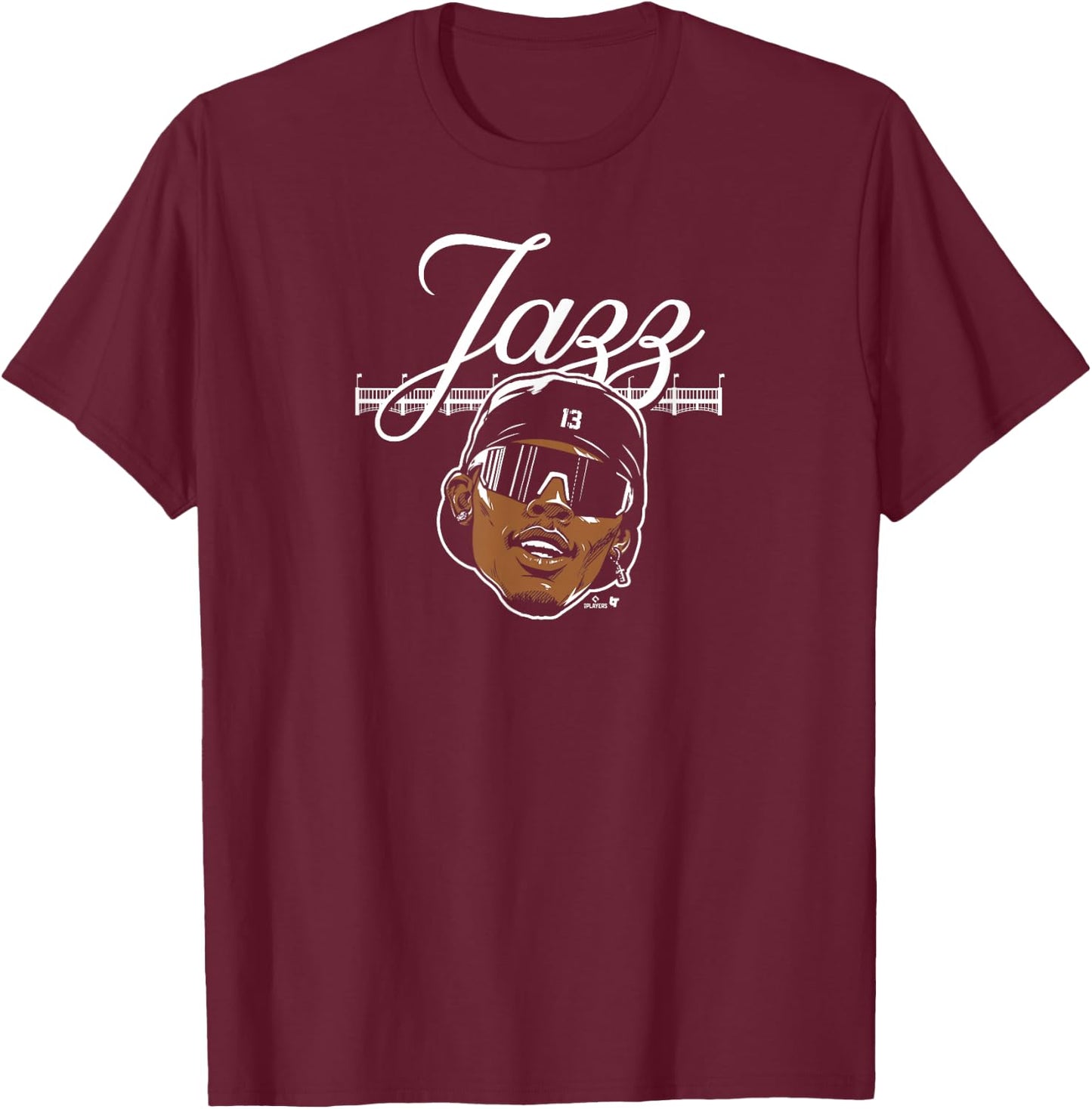 Jazz Chisholm - Swag Head - New York Baseball T-Shirt - T-Shirt | Maroon