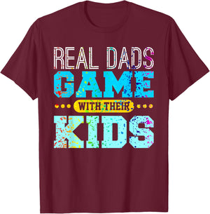 Gaming Fathers Day Gamer Dad Shirt Gift from Son or Daughter T-Shirt - T-Shirt | Maroon