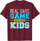 Gaming Fathers Day Gamer Dad Shirt Gift from Son or Daughter T-Shirt - T-Shirt | Maroon