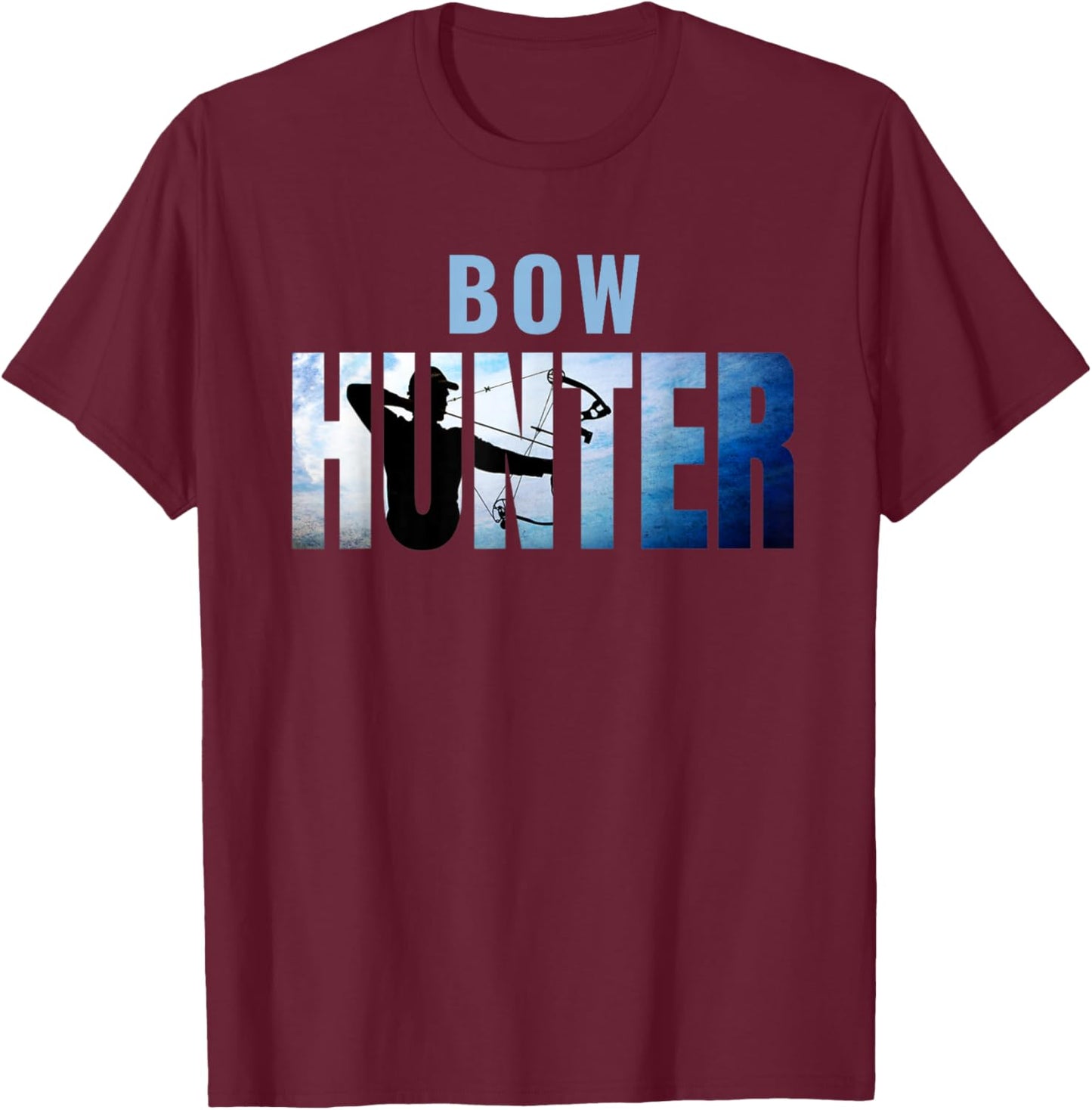 Deer Crossbow Hunting Buckwear Bow Hunter Gear Accessories T-Shirt - T-Shirt | Maroon