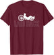 Laid Back Recumbent Bike Recumbent Bike T-Shirt - T-Shirt | Maroon