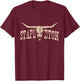 Lonazy Shop -Adults Kids Black Stapleton Personalized Retro Western Graphic T-Shirt - T-Shirt | Maroon