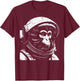 Monkey Astronaut Space Galaxy Ape Animal Men Women Boys Kids T-Shirt - T-Shirt | Maroon