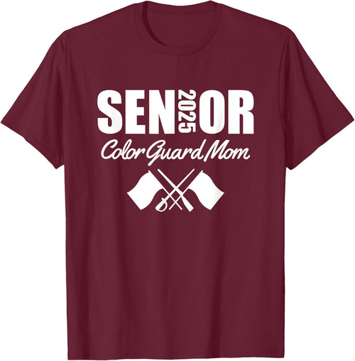 2025 Senior Color Guard Mom Flag Marching Band Parent Helper