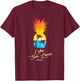 Cabo San Lucas Souvenir - Mexico Sunset T-Shirt - T-Shirt | Maroon