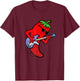 Red Hot Chilli Guitarist Gift T-Shirt - T-Shirt | Maroon