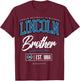 Lincoln University (MO) - LU-MO HBCU Brother T-Shirt - T-Shirt | Maroon