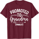 Best Grandma Art Grandparent Grandmother Grandma T-Shirt - T-Shirt | Maroon