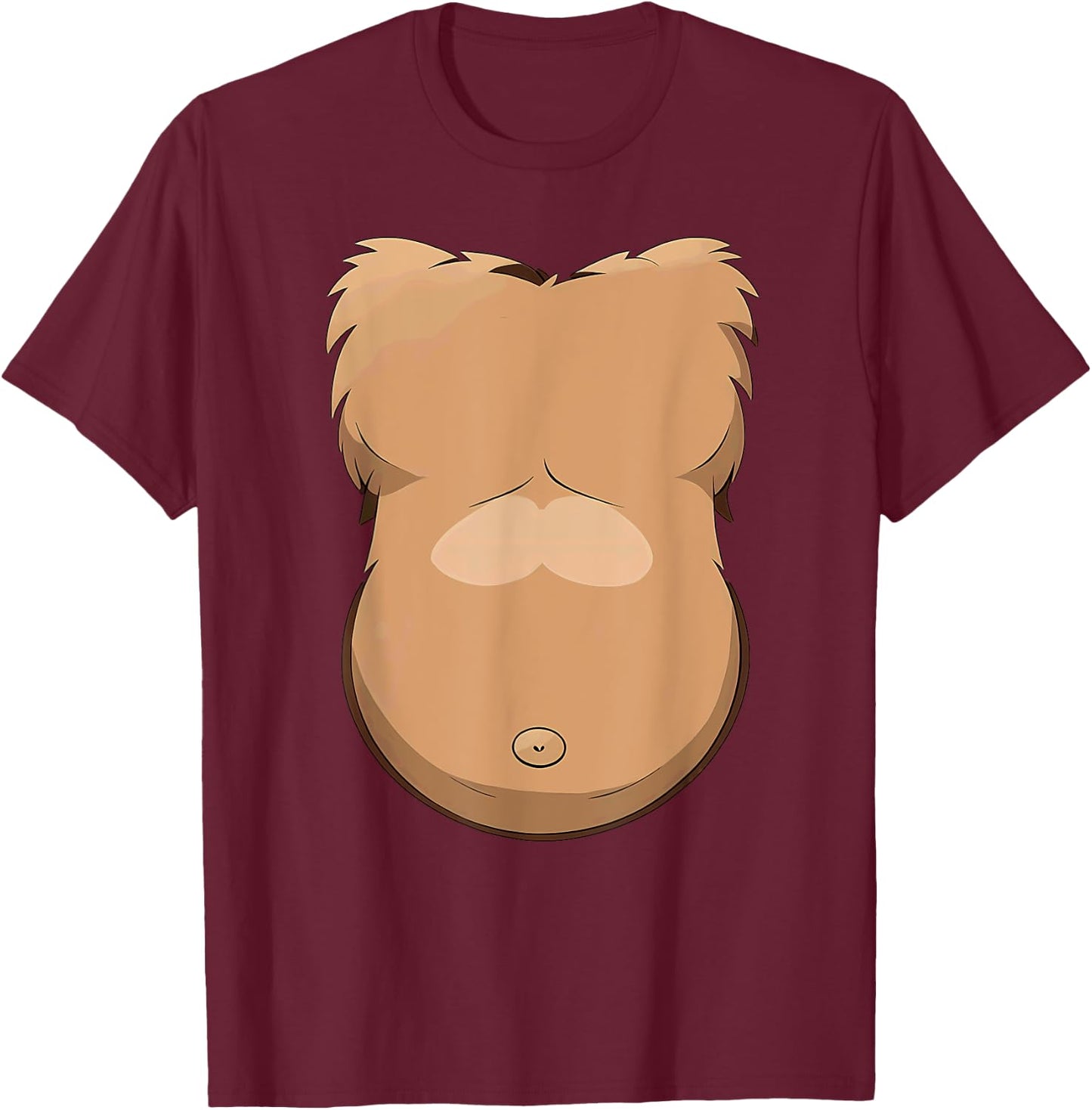 Monkey Body Halloween Costume T-Shirt - T-Shirt | Maroon