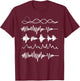 Waves EQ Sound Engineer Audio Engineer Music Production T-Shirt - T-Shirt | Maroon