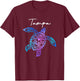 Tampa Bay Florida Sea Turtle Vacation Souvenir Boys Girls T-Shirt - T-Shirt | Maroon