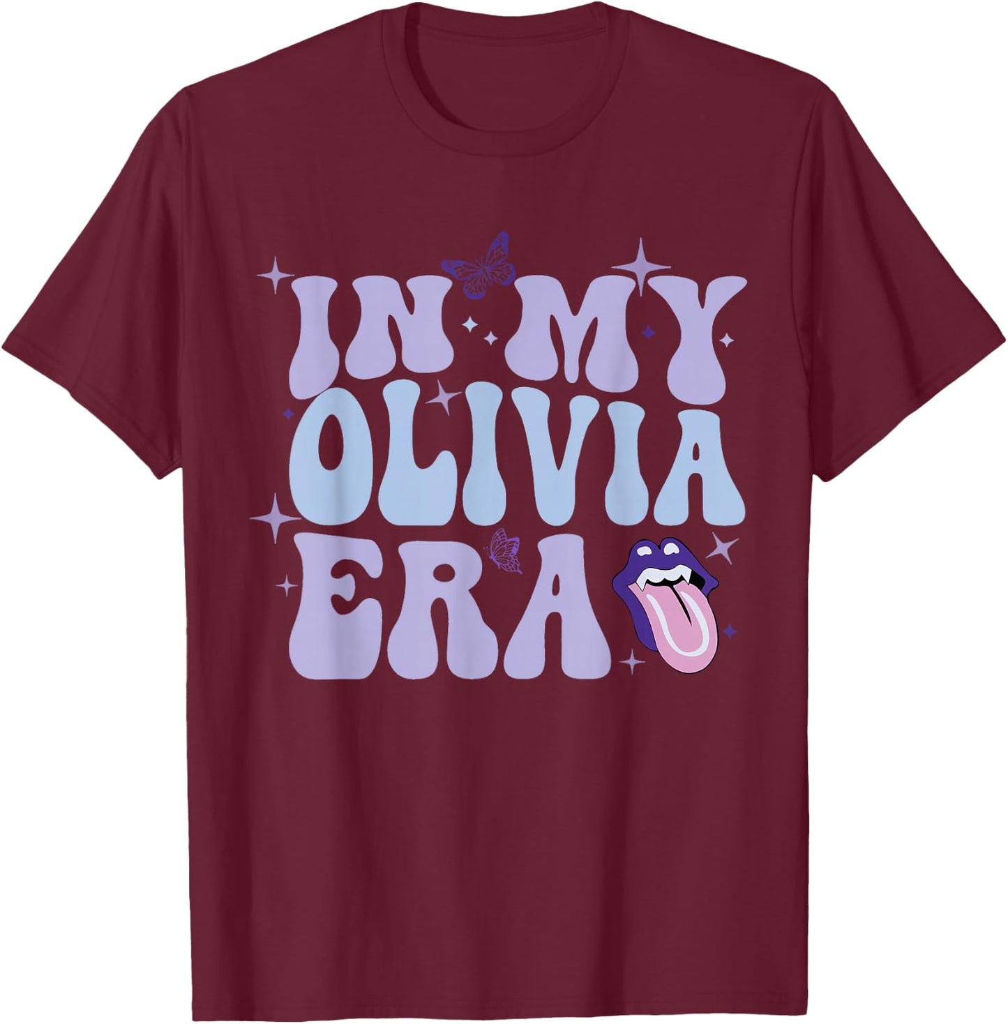 In My Olivia Era Women T-Shirt - T-Shirt | Maroon