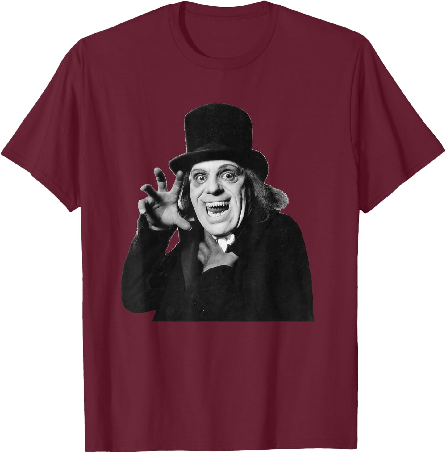 London After Midnight - The Man in the Beaver Hat T-Shirt - T-Shirt | Maroon