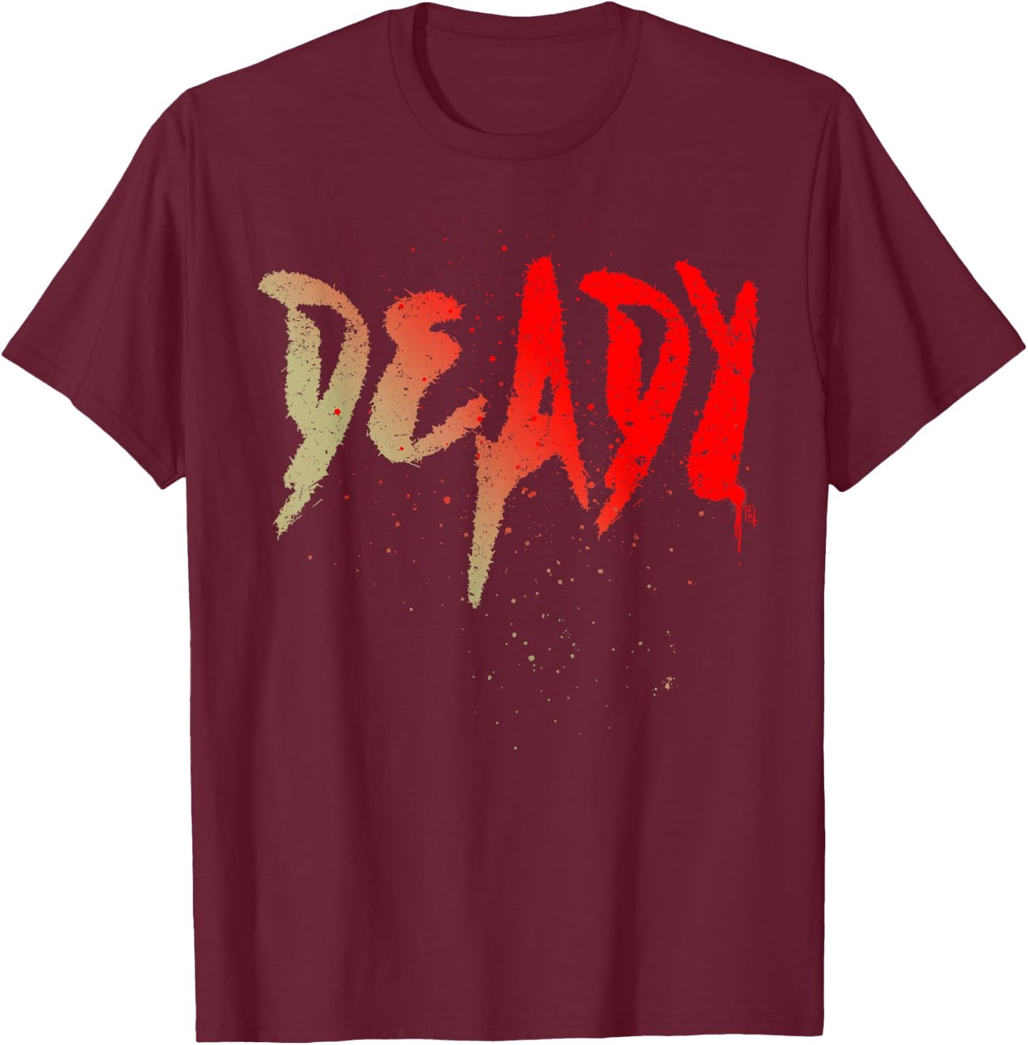 Halloween Deady T-Shirt - T-Shirt | Maroon