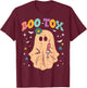 Halloween Botox Ghost Boo Tox Retro Costume Groovy Women T-Shirt - T-Shirt | Maroon