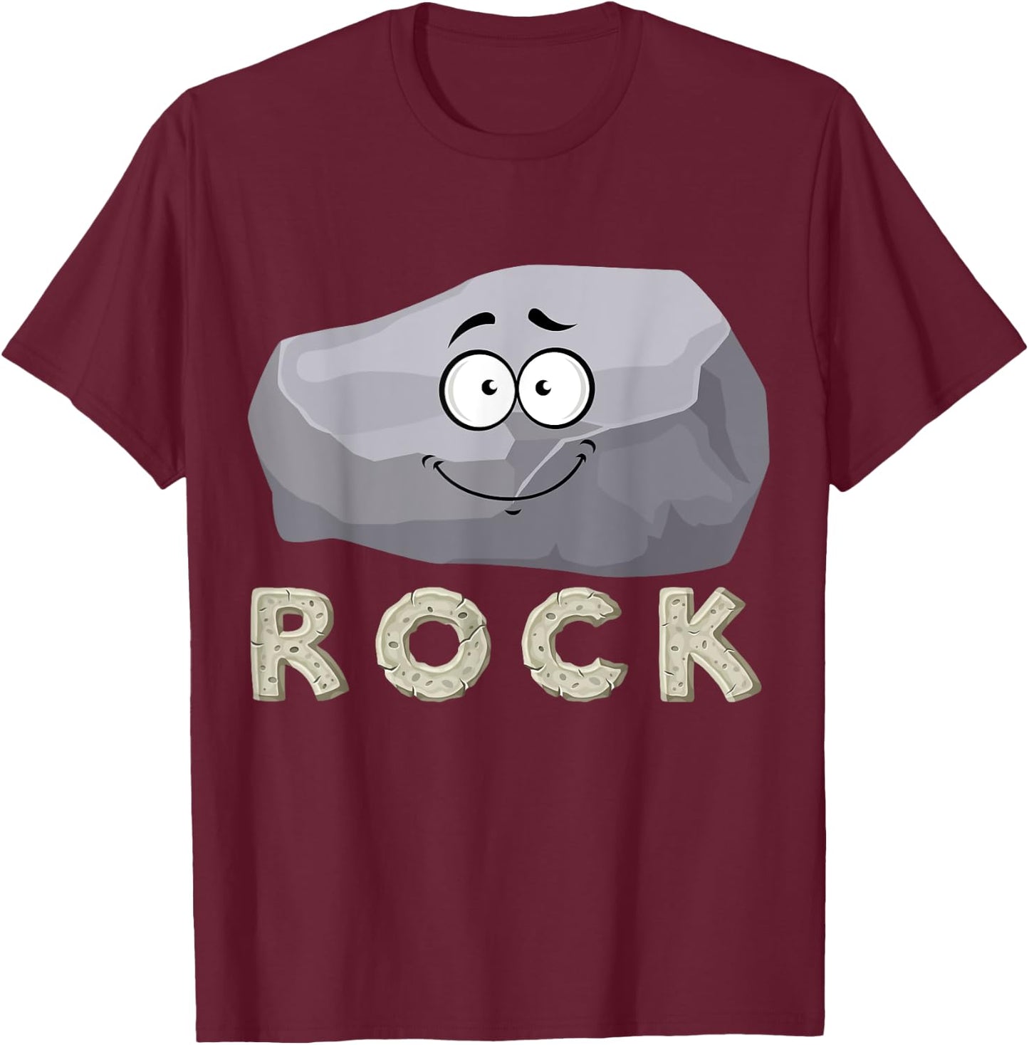 Rock Paper Scissors Group Halloween Costume T-Shirt - T-Shirt | Maroon