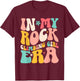Rock Climber in My Rock Climbing Girl Era Mountain T-Shirt - T-Shirt | Maroon
