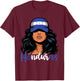 Honduran Girl Honduras Flag Proud Hondureña Women T-Shirt - T-Shirt | Maroon