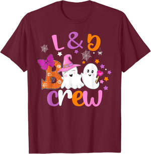 L&D Boo Crew Halloween matching shirt Labor & Delivery nurse T-Shirt - T-Shirt | Maroon