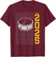 Class of 2025 Senior Drums for Drummer Or Percussionist T-Shirt - T-Shirt | Maroon