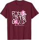 Graffiti Focus On The Good T-Shirt - T-Shirt | Maroon