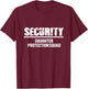 DAUGHTER PROTECTION SQUAD T SHIRT Dad of a Princess! T-Shirt - T-Shirt | Maroon