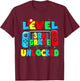 Level 3rd grade unlocked back to school video game 3rd grade T-Shirt - T-Shirt | Maroon