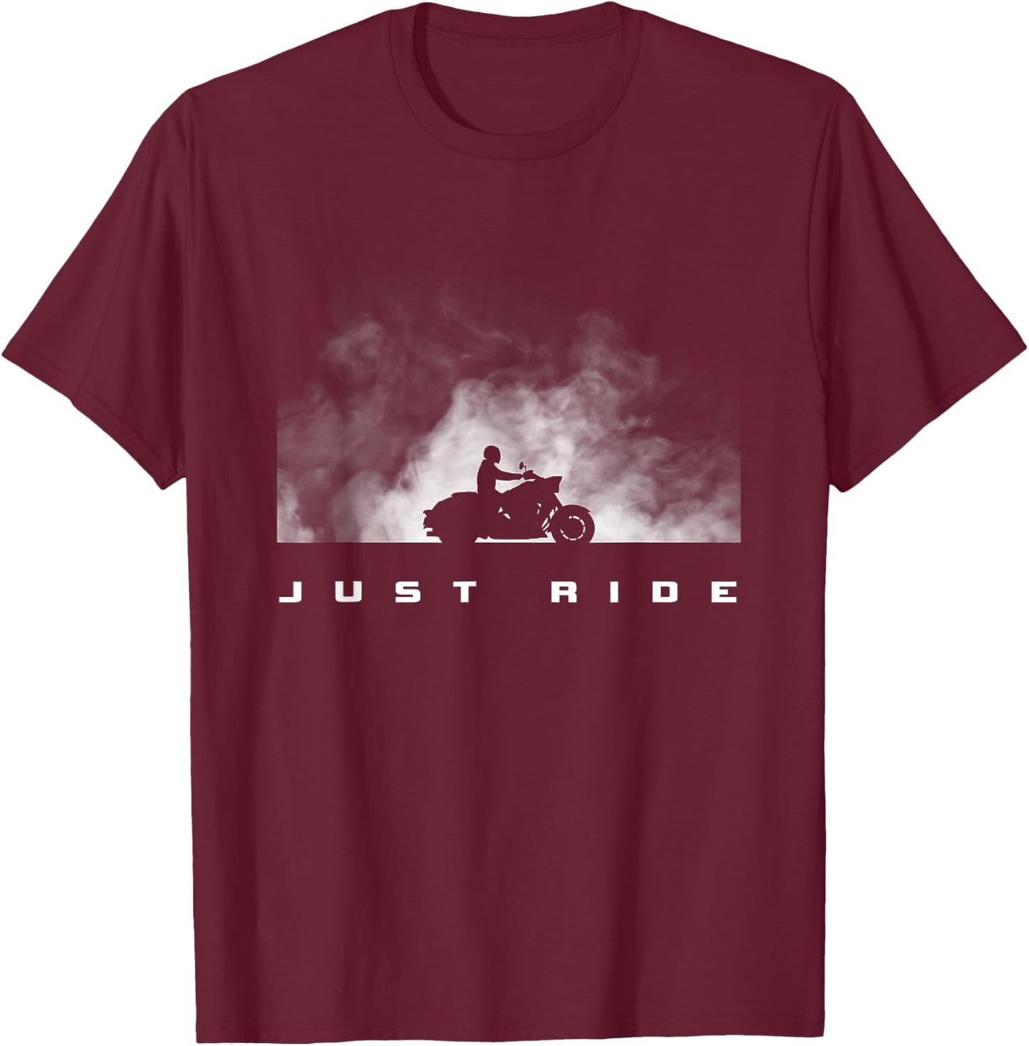 Motorcycle T-Shirt - T-Shirt | Maroon