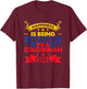 Colombian Wife Happiness Is Being Married To A Colombian T-Shirt - T-Shirt | Maroon
