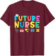 Future Nurse Kid's Career T-Shirt - T-Shirt | Maroon