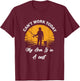 Dog I Can't Work Today My Arm Is in A Cast dad Fishing T-Shirt - T-Shirt | Maroon