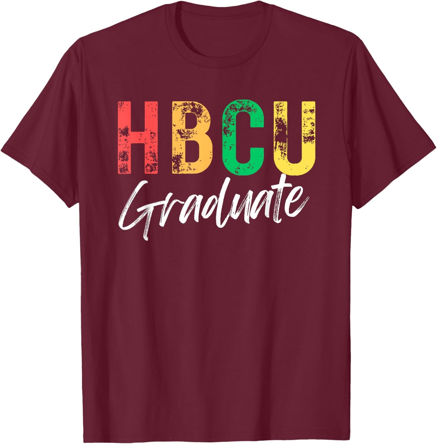 Historical Black College University HBCU Graduate Alumni T-Shirt - T-Shirt | Maroon