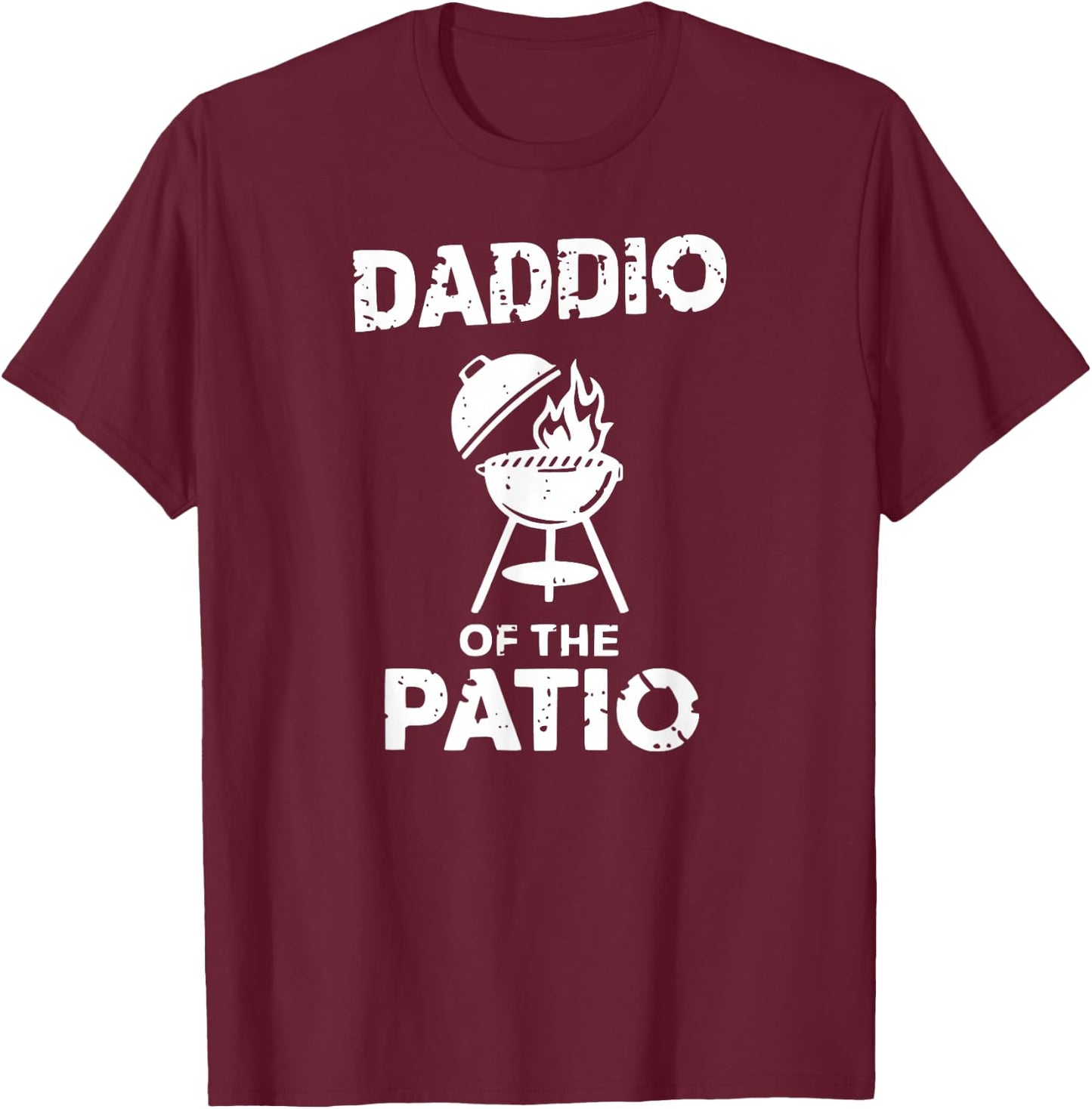 Grilling Funny Dad BBQ Party Smoker Pork Grill Master BBQ T-Shirt - T-Shirt | Maroon