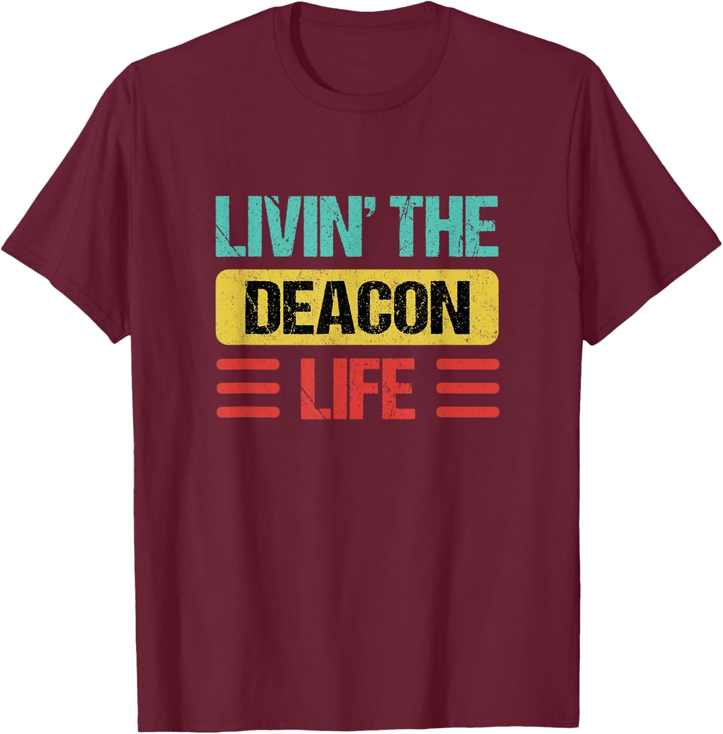 Deacon T-Shirt - T-Shirt | Maroon