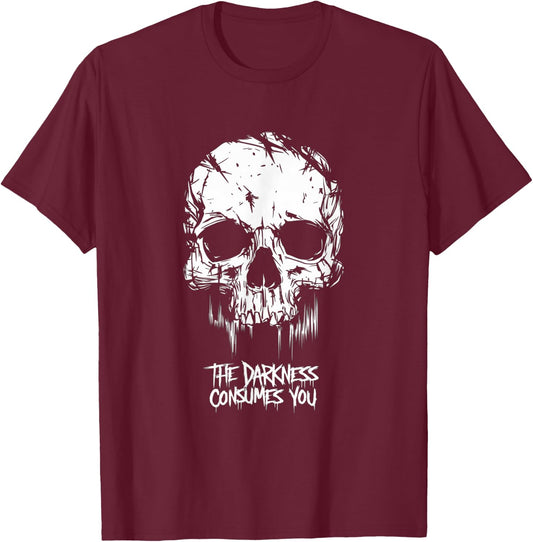 The Darkness Consumes You Raid Gamer Guardian Destiny T-Shirt - T-Shirt | Maroon